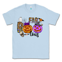 Dusty Blue Fab Boo Lous Classic Tee - CowhideDigitalArt