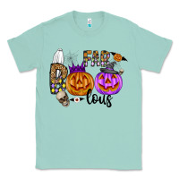 Seafoam Fab Boo Lous Classic Tee - CowhideDigitalArt