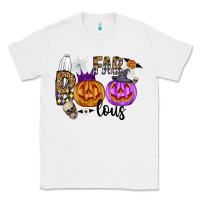 White Fab Boo Lous Classic Tee - CowhideDigitalArt