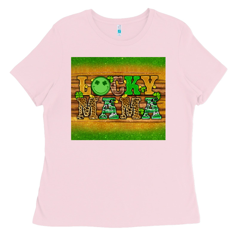 St Patricks Day Lucky Mama Ladies Tee by Artiststas | Teevron