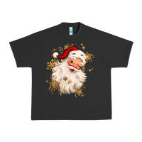 Pigment Black Christmas santa claus Urban Heavy Tee - MaliasSmallBusiness