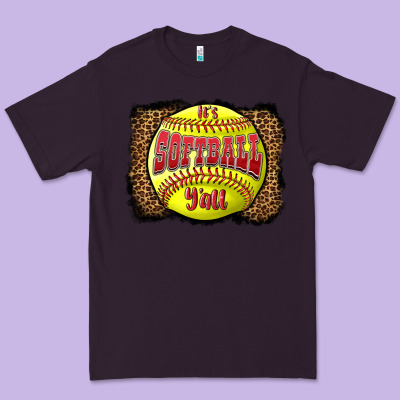 It's Softball Y'all Premium Tee Designed By Lillyallendesigns