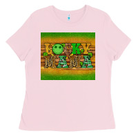 Bubblegum Pink st patricks day lucky mama Ladies Tee - Artiststas
