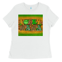 St Patricks Day Lucky Mama Ladies Tee | Teevron