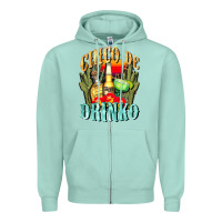Seafoam cinco de drinko cinco de mayo Zipper Hoodie - CowGirlArtShop