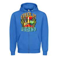 True Royal cinco de drinko cinco de mayo Zipper Hoodie - CowGirlArtShop
