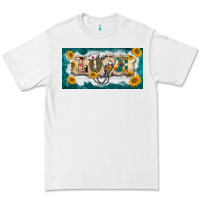 White western love nurse license plate template Premium Tee - BarkalooDesign