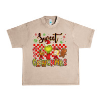 French Oak grinchmas Urban Heavy Tee - MaliasSmallBusiness