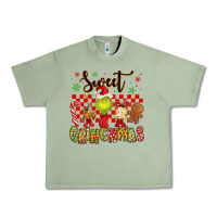 Oil Green grinchmas Urban Heavy Tee - MaliasSmallBusiness