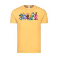 Vintage Mustard Easter Vintage Tee - NancyCooperArtShop