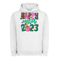 Pigment Lunar Rock Happy Easter Urban Hoodie - CowhideDigitalArt