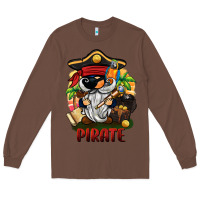 Chestnut pirate gnome Long Sleeve Tee - BarkalooDesign