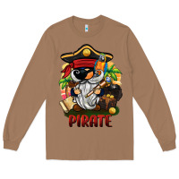 Toasted Coconut pirate gnome Long Sleeve Tee - BarkalooDesign