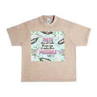 French Oak faith does not make things easy Urban Heavy Tee - JahusDesignShop