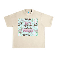 Sandshell faith does not make things easy Urban Heavy Tee - JahusDesignShop