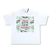 White faith does not make things easy Urban Heavy Tee - JahusDesignShop