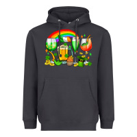 Smoke wine glasses st. patricks Heavyweight Hoodie - OliviaCreatesArt