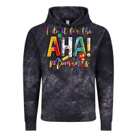 Cloud Black i do it for the aha moments Vintage Hoodie - NancyCooperArtShop