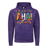 Cloud Purple i do it for the aha moments Vintage Hoodie - NancyCooperArtShop