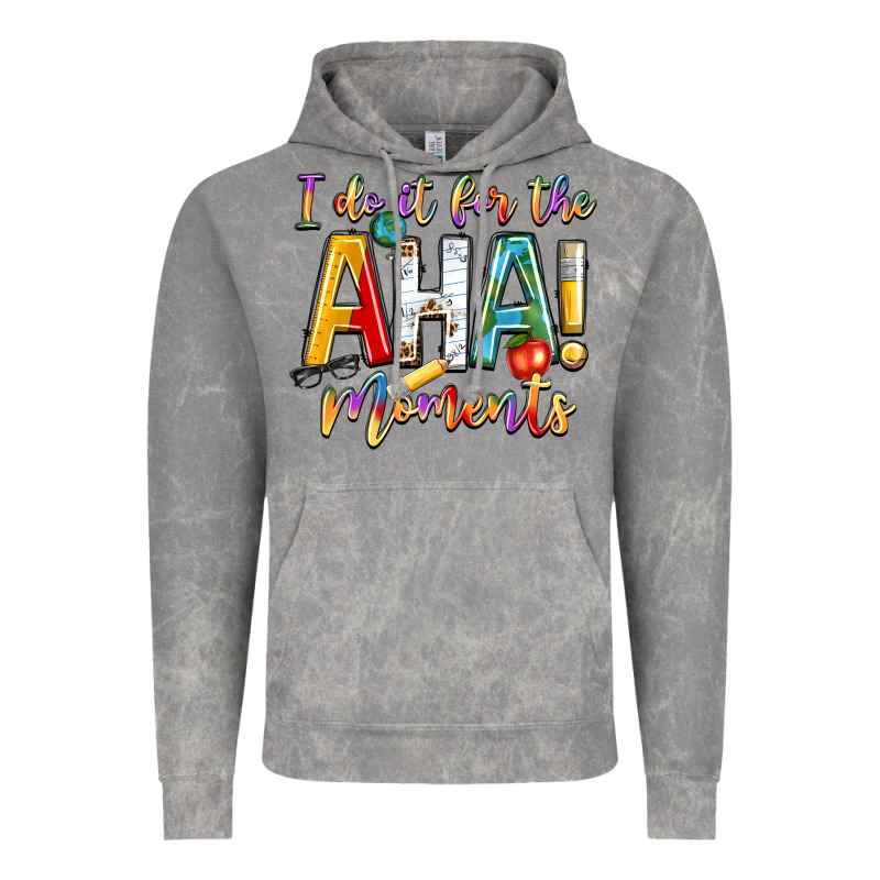 I Do It For The Aha Moments Vintage Hoodie by NancyCooperArtShop | Teevron