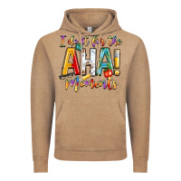 Vintage Coffee i do it for the aha moments Vintage Hoodie - NancyCooperArtShop