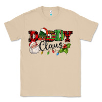 Mushroom Daddy Claus Santa Christmas lights and holly Classic Tee - NancyCooperArtShop