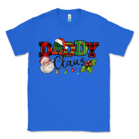 True Royal Daddy Claus Santa Christmas lights and holly Classic Tee - NancyCooperArtShop