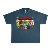 Midnight Navy Christmas cookie crew Urban Heavy Tee - MaliasSmallBusiness