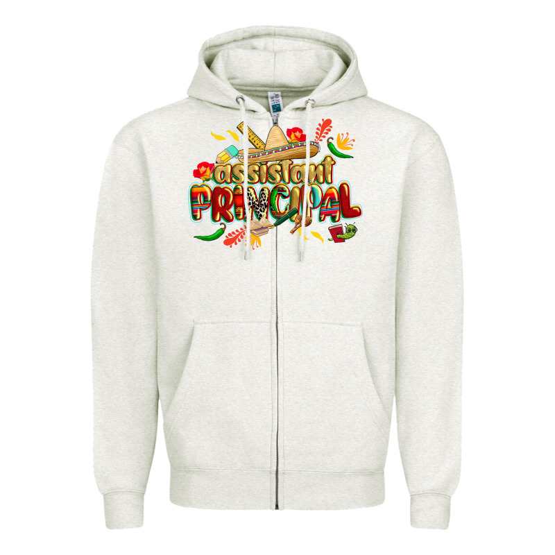 Cinco De Mayo Assistant Principal Zipper Hoodie by CowGirlArtShop | Teevron