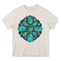 Turquoise Gemstone Heavy Core Tee | Teevron