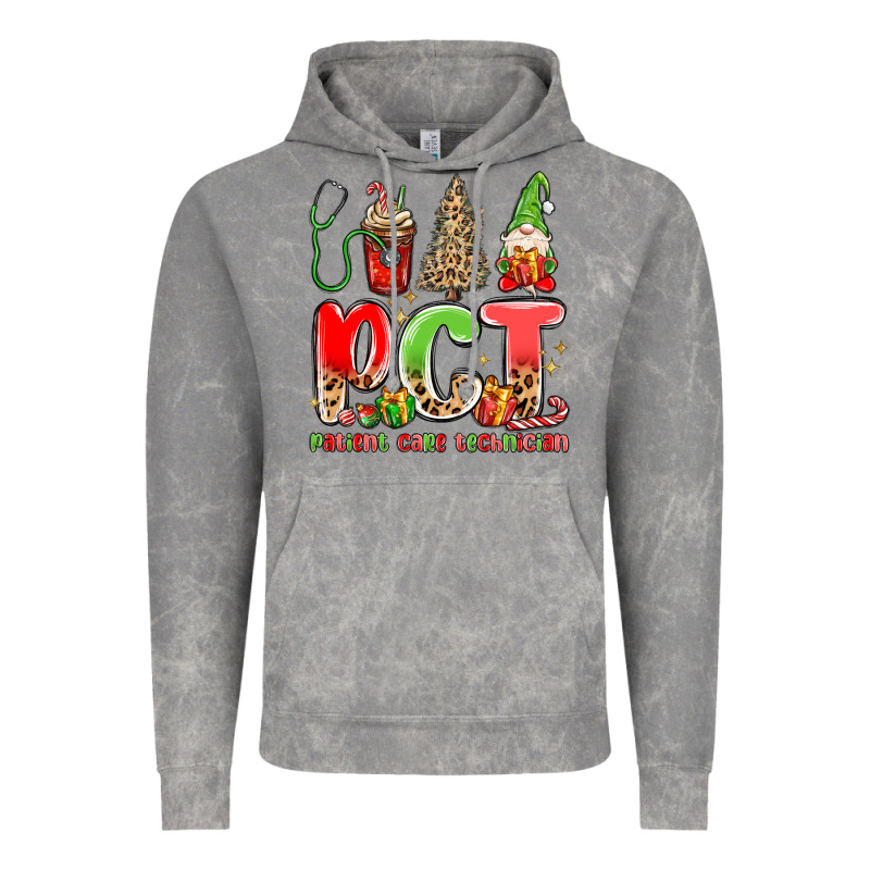 Pct Patient Care Technician Christmas Vintage Hoodie by MaliasSmallBusiness | Teevron