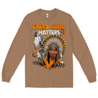 Toasted Coconut every child matters child and wolf Long Sleeve Tee - BarkalooDesign