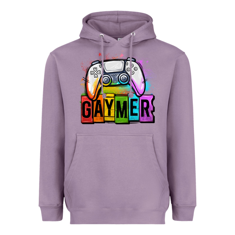 Gaymer Lgbtq Gaming Heavyweight Hoodie by OliviaCreatesArt | Teevron