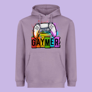 Gaymer Lgbtq Gaming Heavyweight Hoodie Designed By Oliviacreatesart