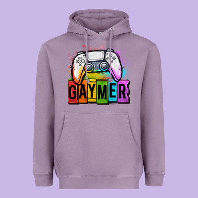 Gaymer Lgbtq Gaming Heavyweight Hoodie Designed By Oliviacreatesart