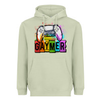 Matcha gaymer lgbtq gaming Heavyweight Hoodie - OliviaCreatesArt