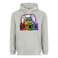 Moon Dust gaymer lgbtq gaming Heavyweight Hoodie - OliviaCreatesArt