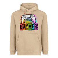 Mushroom gaymer lgbtq gaming Heavyweight Hoodie - OliviaCreatesArt