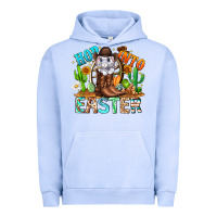Pigment Grape Ice Hop Into Easter Bunny Western Urban Hoodie - CowhideDigitalArt