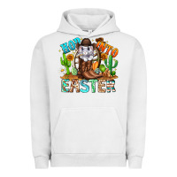 Pigment Lunar Rock Hop Into Easter Bunny Western Urban Hoodie - CowhideDigitalArt