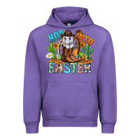 Tulip Hop Into Easter Bunny Western Urban Hoodie - CowhideDigitalArt