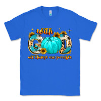True Royal with god all things are possible  copy Classic Tee - MaliasSmallBusiness