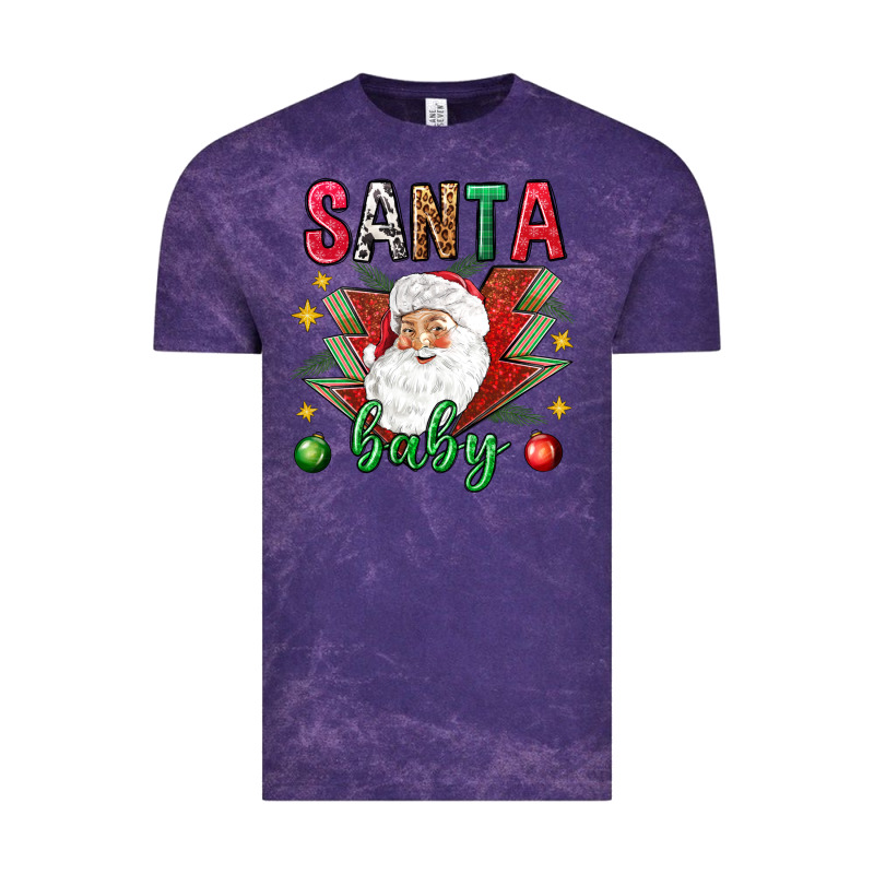 Santa Baby Christmas Vintage Tee by NancyCooperArtShop | Teevron
