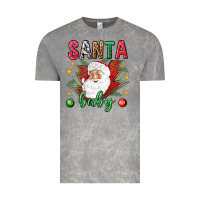 Cloud Rock Santa baby Christmas Vintage Tee - NancyCooperArtShop