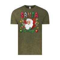 Vintage Olive Santa baby Christmas Vintage Tee - NancyCooperArtShop
