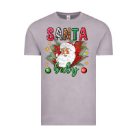 Vintage Zinc Santa baby Christmas Vintage Tee - NancyCooperArtShop