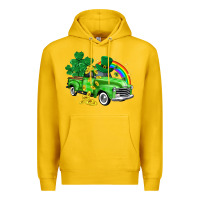 Lemon western truck St. Patrick's Day Premium Hoodie - HowdyJamesFarm