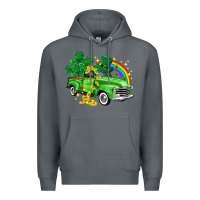 Rock western truck St. Patrick's Day Premium Hoodie - HowdyJamesFarm