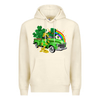 Sandshell western truck St. Patrick's Day Premium Hoodie - HowdyJamesFarm