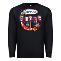 Black Leave me alone anti Valentine's Day Premium Sweatshirt - FaDigitalArtStudio